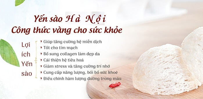 Benh nhan mac benh tim mach an to yen co tot khong mua to yen chat luong tai cua hang to yen ha noi gan pho ngo tat to